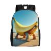 Dyale Primary Bookbag Funny Italian Brainrots Fashion Novel Funny Italian Brainrots Backpacks For Daily Laptop Daypacks Gifts Rucksack view 1