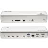 WAVLINK Thunderbolt 4 Dock with 100W Charging, Displaylink Docking Station Quad 4K@60Hz Monitor,3 Thunderbolt 4 Ports, 2.5G Ethernet, Thunderbolt Dock for Mac M1-M4 and PC,Displaylink Driver Required view 1