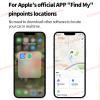 GPS Tracker for Vehicles with Wireless Charger, Car Anti-Loss Device Real-Time Location Tracking, Compatible with Apple Find My view 2