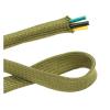 1m - 50m Cable Sleeve Nylon Braided Insulated Wrap 2.5mm - 30mm Tight High Density Polyamide Wire Protection Expandable Sheath(Army Green,18MM_2 Meters) view 1