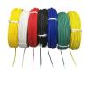 Heat Resistant 300C Glass Fiber Braided High Temperature 0.3mm 0.5mm 0.75mm 1.0mm 1.5mm 2.5mm 4mm 6mm Silicone Wire Cable(White,1M_1.5MM15AWG) view 2