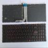 Eobruweo Laptop Replacement Keyboard US for MSI GS60 GT72 GT73VR GS63VR GL62 GE62 GT62 WS60 MS-16JB No TrackPoint,Backlit view 1