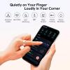 MOMAX 1-Sense Soul Worlds 1st Haptic Smart Ring, AI Mood & Fitness Tracker with Touch Control, 5ATM Waterproof, No APP Subscription, Android & iOS Compatible view 4