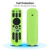 ZWP Silicone Protective Case for Xumo Smart TV Remote, for Element Pioneer Hisense XUMO TV Remote, Washable Anti-Lost Remote Case-Glow in Dark (Green) view 3