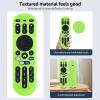 ZWP Silicone Protective Case for Xumo Smart TV Remote, for Element Pioneer Hisense XUMO TV Remote, Washable Anti-Lost Remote Case-Glow in Dark (Green) view 4