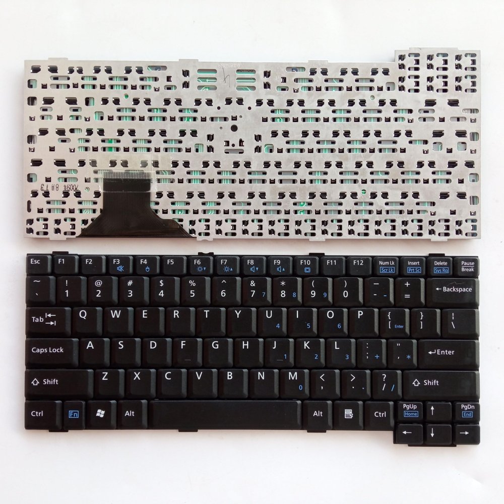 Eobruweo Laptop Replacement Keyboard US for Fujitsu Lifebook S7210 T731 S7111 T900 S7020 S2210 T730 No TrackPoint,No Backlit