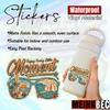 3 Pack Vinyl Waterproof Stickers 2" - Enjoy Every Little Moment Sticker Funny Beach Ocean Life Coastal Aesthetic Decals for Water Bottle, Tumbler, Laptop, Phone, Car - Gift for Men & Women view 3