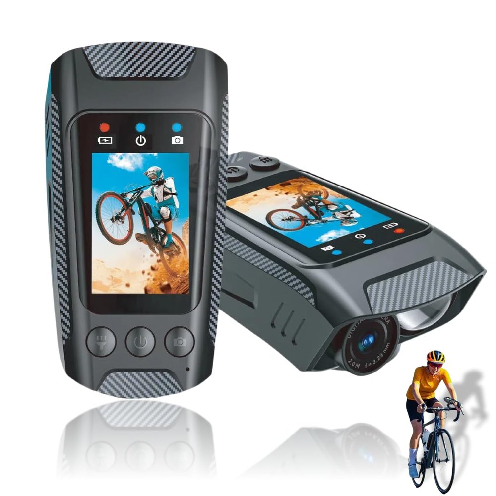 Waterproof Action Cameras 4K,Stabilization,Motorcycle Helmet Camera