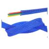 Blue PET Braided Cable Sleeve 2/4/6/8/10/12/14/16/20/30-60mm Expandable High Density Insulated Cables Protection Wrap Sheath(4MM_5 Meters) view 3