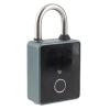 Pilipane Smart Fingerprint Password Padlock 5 in 1 Unlocking Method Keyless Entry Electronic Lock for Outdoor Fence Gate and School Lockers Aluminium Alloy with Rubber Case (Ttlock) view 2