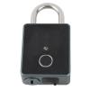 Pilipane Smart Fingerprint Password Padlock 5 in 1 Unlocking Method Keyless Entry Electronic Lock for Outdoor Fence Gate and School Lockers Aluminium Alloy with Rubber Case (Ttlock) view 3