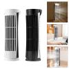 GRABAGECAN Fans, Portable 2 Speed USB Desk Fan with LED Light Bladeless Safe and Quiet Table Tower Fan for Students and Office Workers view 2