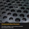 Rubber Speed Bumps, Portable Speed Bump 1.2in Height, Splicable Anti-silp Vehicle Ramp, 220000lbs Load Capacity for Traffic Entrances view 4