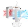 GRABAGECAN 3 Colors Portable Rechargeable Fans Student Hand-Held Plus Wet Fan Desktop Shake Head USB Pocket Electric Fan view 3