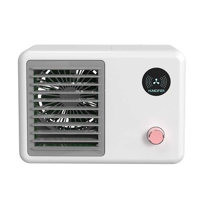 GRABAGECAN Desktop Air Humidifying Fan Movable Cooling Fan Air Coolers USB Small Fans for Office