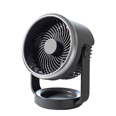 GRABAGECAN Fans, Table Air Circulators Fan for Bedroom 4 Speed Setting Low Noise 3600mAh Portable Quiet Desk Fan for Office Kitchen