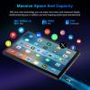 Tablet, 10 inch tablet Android 15 with Octa-core Processor, 30GB+128GB+2TB Expand, 6200mAh, 15W Fast Charge, 1280x800 HD IPS Screen, WiFi 6, BT 5.4, Dual Camera, Widevine L1 support, GMS Certified view 4