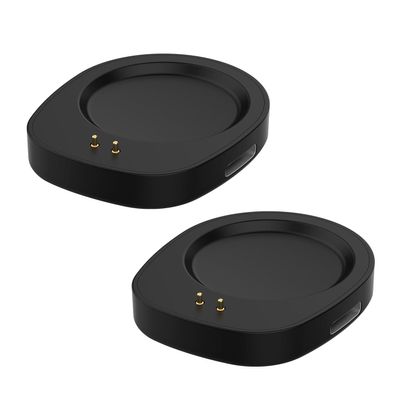 2Pack Dock Charger for Amazfit Helio Strap/Balance 2 / Balance/T-rex 3 Pro/T-rex 3 Type C Dock Chargers, KONXISA Portable Magnetic Charger Compatible with Amazfit Helio Strap/Balance/T-rex 3