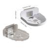 Adhesive Wall Mount Surveillances Camera Stand Household Camera Shelf Security Cameras Bracket Holder for Home Wall Mount Surveillances Stand view 4