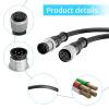 NMEA 2000 (N2K) 3.2FT Backbone Cable Drop Cable, 39in/78in Extension Cables for NMEA 2000 Network Compatible with Lowrance Simrad B&G Device (3.2FT) view 3