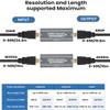HDMI Booster Repeater 4K@60Hz for 80FT, HDMI Extender Female to Female Amplifier Signal Booster Plug & Play, for Gaming/Home Theater/Video Meeting/TV with USB-C Power Supply Port(Grey) view 3