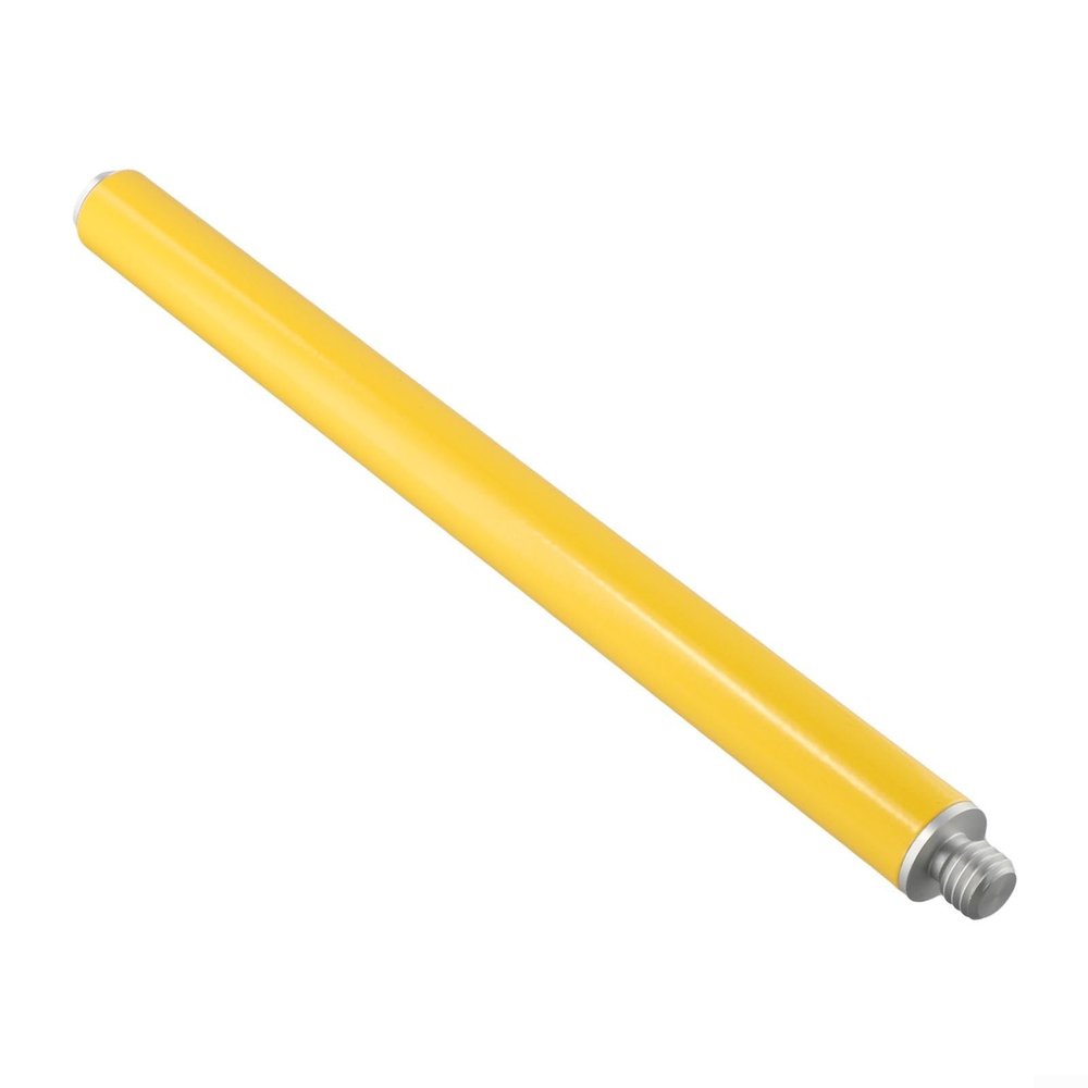 Aluminum GPS Surveying Extension Rod 25Mm GNSS Antenna Pole Section With 5/8 Thread Connection For Precision Measurement Equipment Multiple Length Options Yellow(30cm)