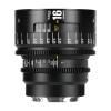7artisans 24/35/50/85/105/135mm T2.1,and 16mmT2.5/135mmT2.4 Cine Lens Infinte Series Professional Full Frame Manual Camera Lens for Canon EF (Black, 16mmT2.5) view 1