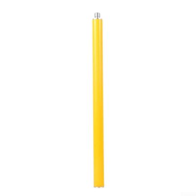 Aluminum GPS Surveying Extension Rod 25Mm GNSS Antenna Pole Section With 5/8 Thread Connection For Precision Measurement Equipment Multiple Length Options Yellow(50cm)