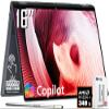 HP OmniBook X Flip 2-in-1 Copilot+ AI PC Laptop, 16" 2K Touchscreen, AMD 6-Core Ryzen AI 5 340(>Intel i5-13420H), 16GB LPDDR5X, 512GB SSD, 5MP IR Webcam, Backlit KB, W/128GB PSD&Stylus, Win11 Home view 1