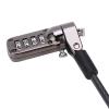 Focket Keyless Combination Laptop Lock, Easy to Use, Adjustable Strap, for Desks, Plasma Screens, Suitable for All Devices view 2