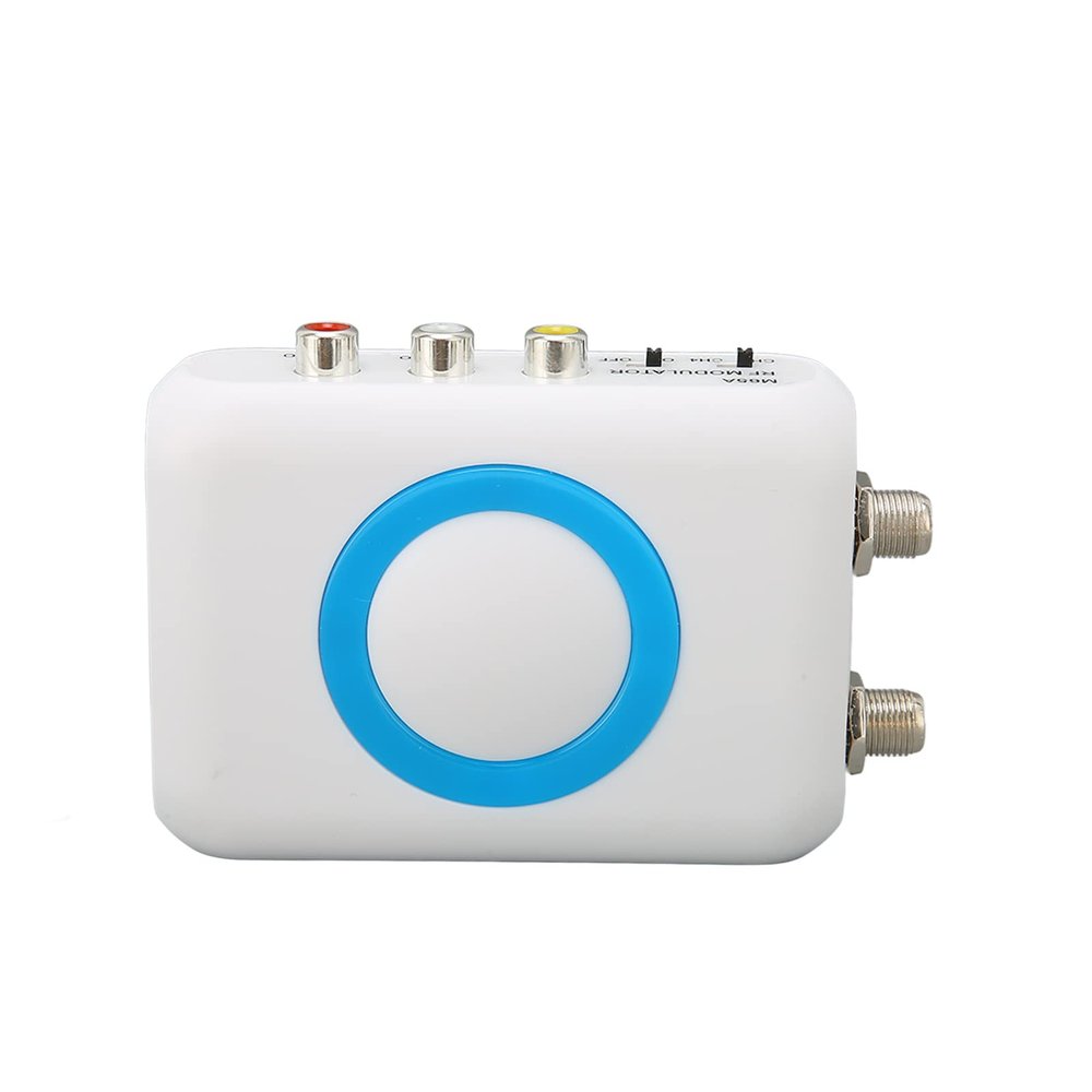 Focket RF Modulator Professional HD VHF Demodulator for CATV System, Stable Performance for Home Theater Use
