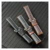 FYXT Cowhide Leather Bracelet 20 22 24 26mm Men Watch Strap Genuine Leather Band Compatible With Panerai PAM111/441/312 Crazy Horse Belt(Brown Black,24mm) view 4