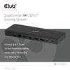 Club3D CSV-2540 14-1 USB-C Quad Display Docking Station view 3