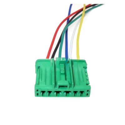 QPALCOY 1 Set 6P Auto Connector Assembly Automobile Rear Taillight Wiring Terminal Socket Connector(1 Set with Wires)