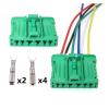 QPALCOY 1 Set 6P Auto Connector Assembly Automobile Rear Taillight Wiring Terminal Socket Connector(1 Set with Wires) view 2