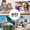 Protable Radio with LCD Screen, AM/FM Alarm Radio Loud Audio Speaker Player Accessory New view 3