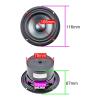 ZVHZQEMMT 4 Inch Midrange Speaker 4Ohm 25W Three-Way Loudspeaker Dual Magnetic Cotton Fiber Cone for 5.1 Cinema Audio Lucky view 2