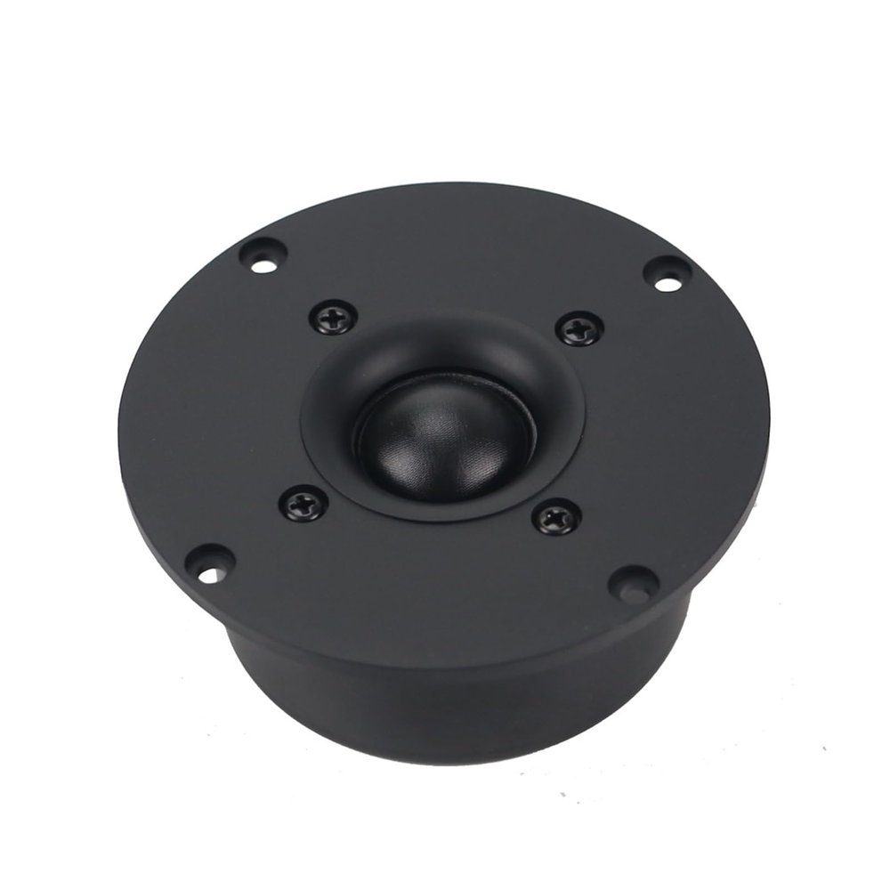 ZVHZQEMMT 4 INCH 60W Tweeter Speaker Unit Silk Membrane Soft Ball Stereo Home Speaker HiFi Treble Loudspeaker DIY 89DB 1PC Lucky