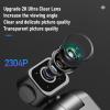Asixxsix Portable Mini Camcorder, 2K HD Wearable Body Worn Cam with 355 Rotatable 140 Wide Angle Lens and Back Clamp Anti Shake Outdoor Video Recorder for Cycling view 2