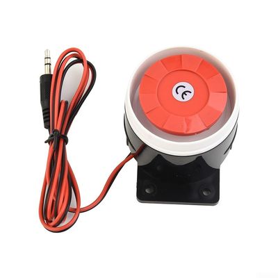 Indoor Wired Alarm Siren with 120dB Loud Sound at 12V DC, Piezoelectric Buzzer for Enhanced For home Security Protection