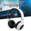ciciglow Bluetooth 5.0 Gaming Headset, Stereo Wireless Gaming Headphone with LED Light, 40mm Dynamic Drivers, 3.5mm Wired Connection Support Game Earphone view 4