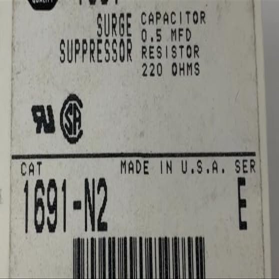 1691-N2 Surge Suppressor 150VDC 120VAC 220 OHMS .50MFD