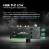 Asixxsix MM MC Phono Preamp, High Medium Low Frequencies Adjustable Professional Mini Stereo Phonograph Preamplifier for Turntable, 5 Pin XLR Input Output, 3.5MM Headphone Output (US Plug) view 2