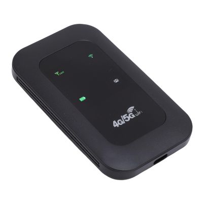 XUMIUZIY Portable 4G/5G Mobile Hotspot, WiFi Router with Sim Card Slot, 300Mbps Wireless Network, LED Display, 10 Connected Devices, Portable WiFi Hotspot Device for Travel