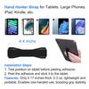 AICQREI Hand Holder Strap for Tablets, Large Phones, iPad, Kindle, etc. - Black view 2