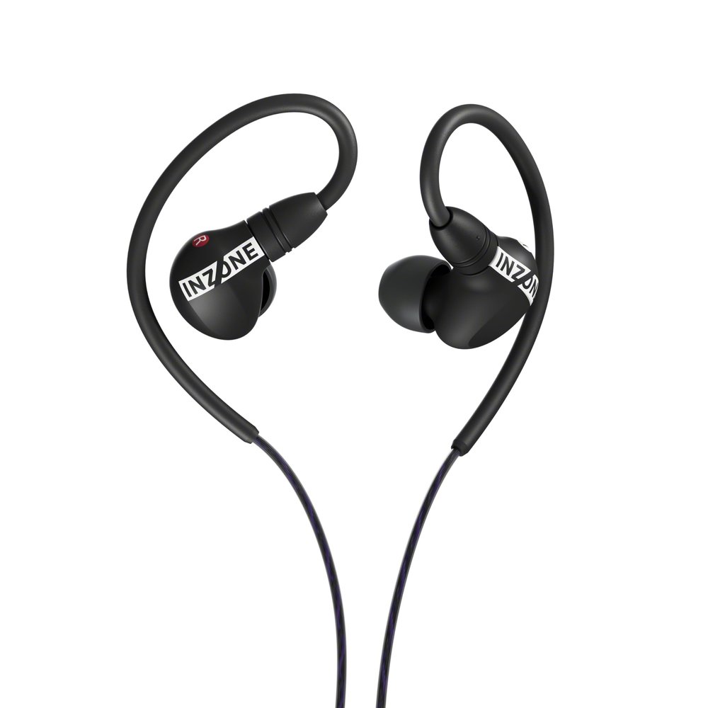 Sony INZONE E9 Wired in-Ear Monitor for Gaming, Sound Isolation, Black