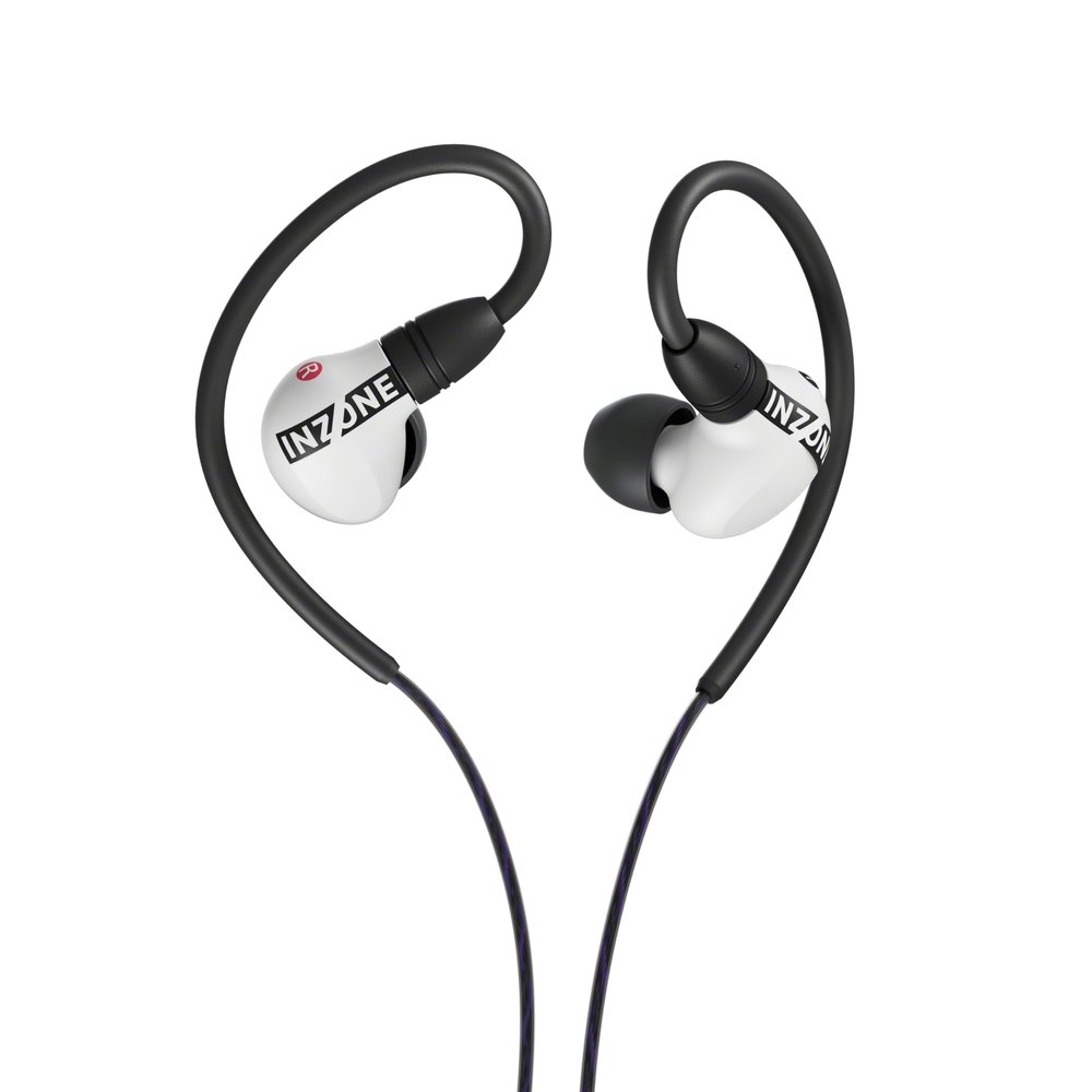 Sony INZONE E9 Wired in-Ear Monitor for Gaming, Tuned for FPS Games, Sound Isolating Earbuds, Comfortable Fit, Low Profile Design, 360 Spatial Sound, Case Included, Developed with Fnatic, White