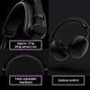 Sony INZONE H9 II Wireless Noise Canceling Gaming Headset, WH-1000XM6 Drivers, Lightweight, Detachable Cardoid AI Mic, 2.4GHz and Bluetooth, Soft Case, for PC, PS5, Switch, and Mobile, White view 4