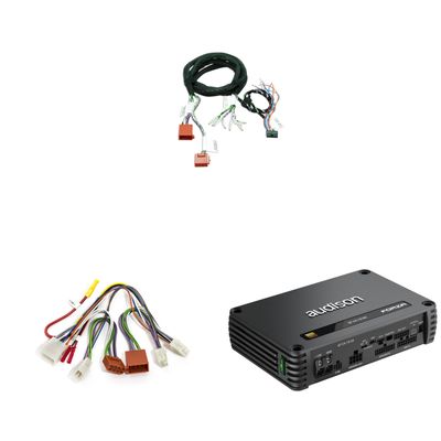 Audison TOY-DSP-AF-01 4 Ch 600W DSP Amplifier for OEM Speakers with Plug-N-Play Integration Harnesses Compatible with 06-18 Toyota Tundra