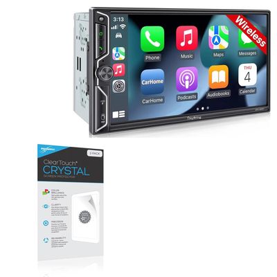 BoxWave Screen Protector Compatible with Sjoybring JOY-W021 - ClearTouch Crystal (2-Pack), HD Film Skin - Shields from Scratches